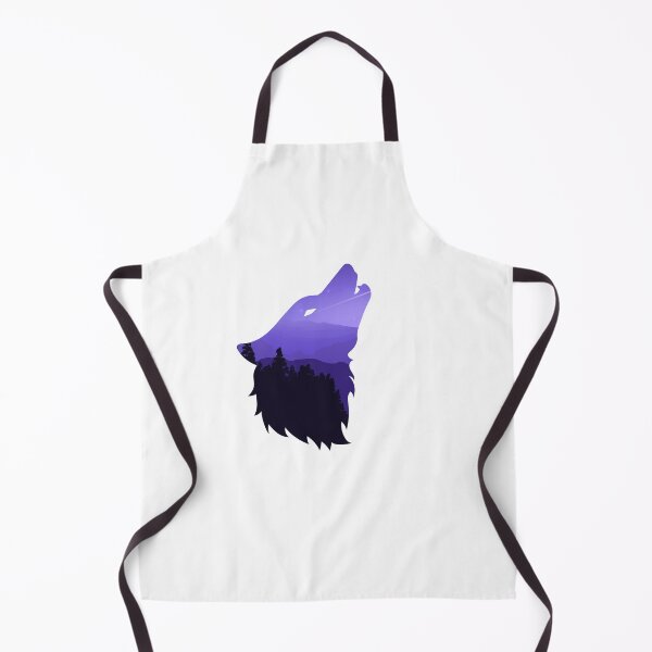 Item preview, Forest Night in Mountain Purple Wolf designed and sold by Domiska.