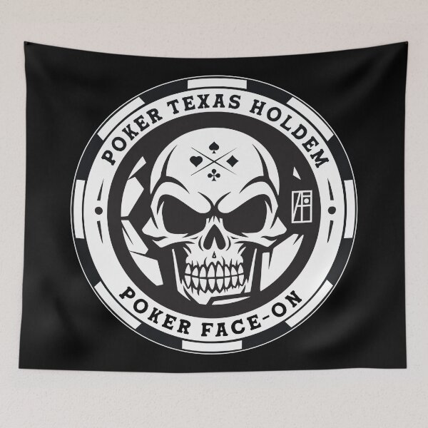 Item preview, GAME - POKER TEXAS HOLDEM - Poker face - On - 3 designed and sold by ArtProjectShop.