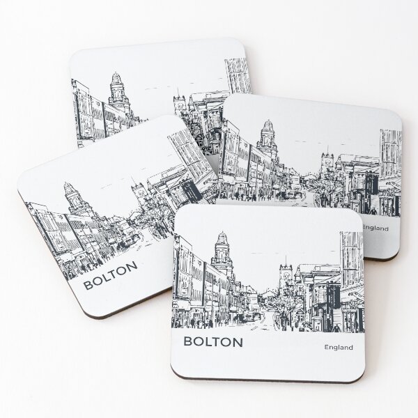 Item preview, Bolton England designed and sold by Lakeric Cityscapes.