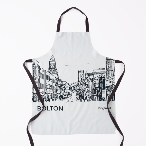Artikelvorschau, Bolton, England entworfen und verkauft von Lakeric Cityscapes.