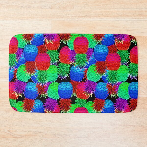 Item preview, Upside Down Neon Pineapple Pattern | IYKYK Vibrant Lifestyle designed and sold by JLEmporium.