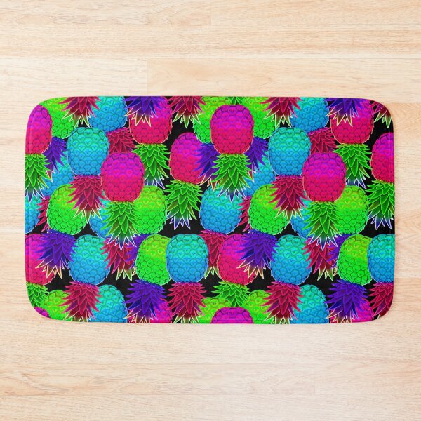 Item preview, Upside Down Neon Pineapple Pattern | IYKYK Vibrant Lifestyle designed and sold by JLEmporium.