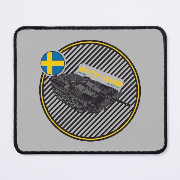 Item preview, Strv-103B Swedish Main Battle Tank print on light designed and sold by FAawRay.