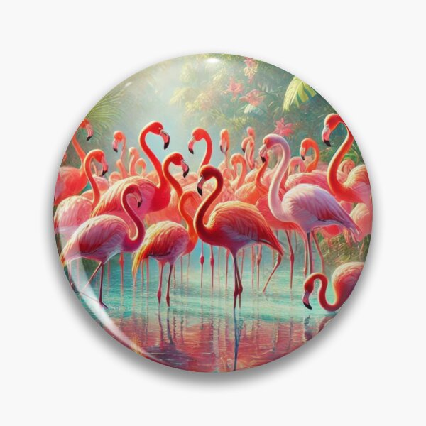 Item preview, Love For Flamingoes designed and sold by Dream Bloom Gallery.