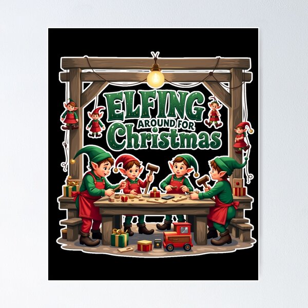 Item preview, Elfing Around for Christmas designed and sold by Taans-Creation.