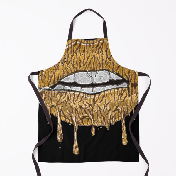 Item preview, Liquid leopard print lips designed and sold by Hen-C-Art.