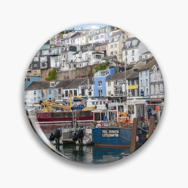 Item preview, Brixham Harbour on the Devon coast designed and sold by yackers1.
