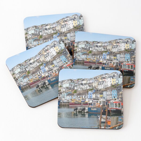 Item preview, Brixham Harbour on the Devon coast designed and sold by yackers1.