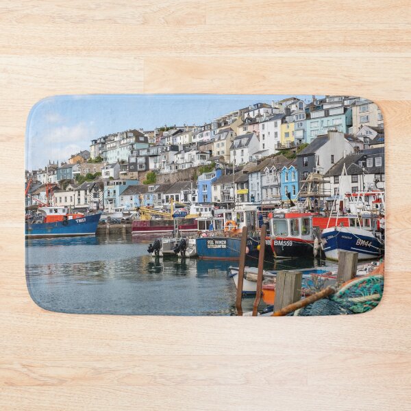 Item preview, Brixham Harbour on the Devon coast designed and sold by yackers1.