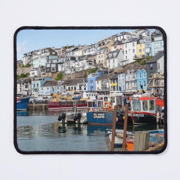 Item preview, Brixham Harbour on the Devon coast designed and sold by yackers1.