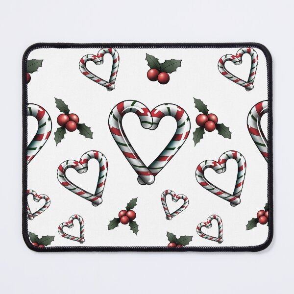 Item preview, Candy Cane Heart designed and sold by RetroCoven.