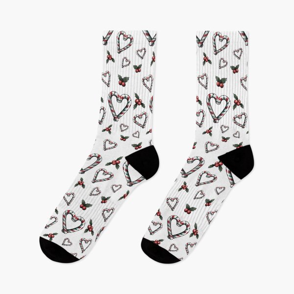 Item preview, Candy Cane Heart designed and sold by RetroCoven.