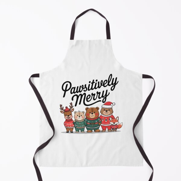 Item preview, Pawsitively Merry Christmas Animals designed and sold by mergmart.