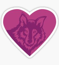 Love Wolf - Protect What You Love Sticker
