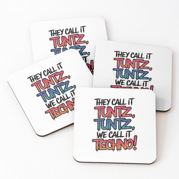 Item preview, "They Call It Tuntz, Tuntz, Tuntz, We Call It Techno!"  designed and sold by paulo silveira.