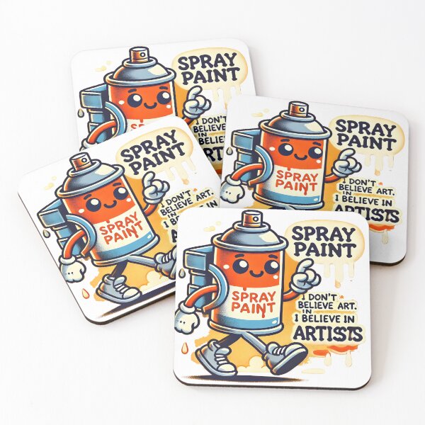 Item preview, Spray Paint Artist T-Shirt Design designed and sold by DesignHub.