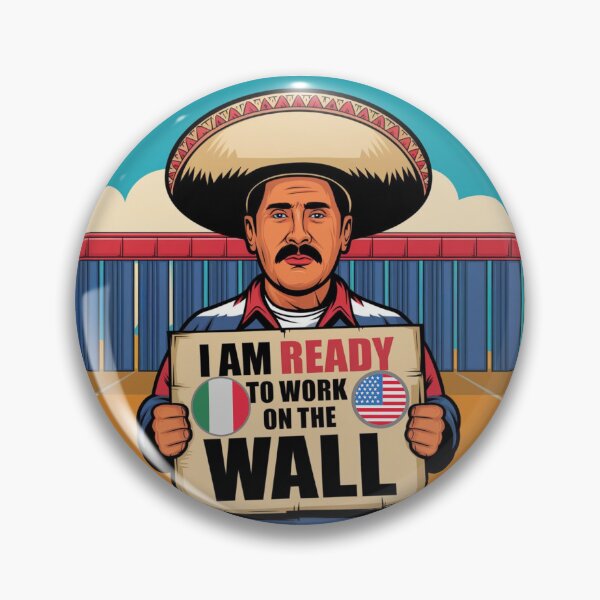 Item preview, I Am Ready To Work On The Wall - Sarcastic designed and sold by andrex66.