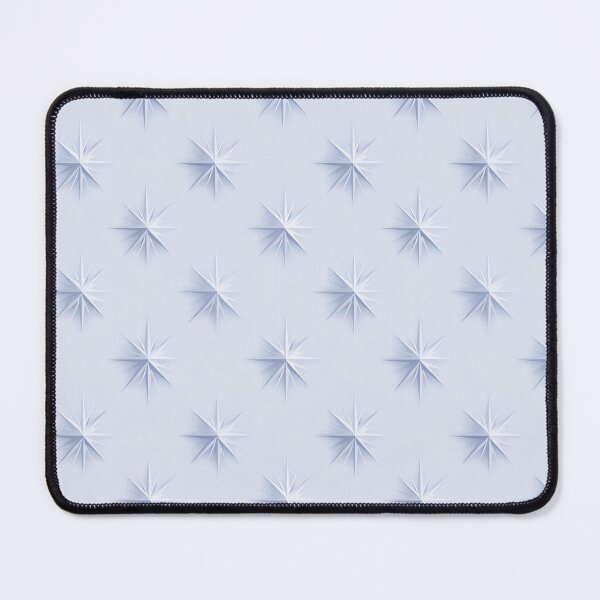 Item preview, Geometric Stars in Silver and Navy, Christmas Theme designed and sold by patternicco.
