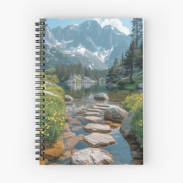 Item preview, Vibrant Mountain Scenes Through Changing Seasons designed and sold by Piotrek0001.