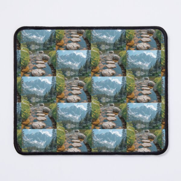 Item preview, Vibrant Mountain Scenes Through Changing Seasons designed and sold by Piotrek0001.