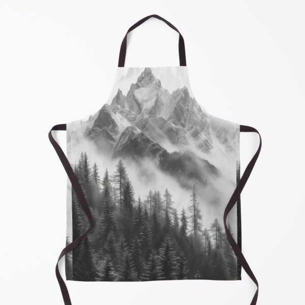 Item preview, Tranquil Mountain Vistas with Mist and Fog designed and sold by Piotrek0001.