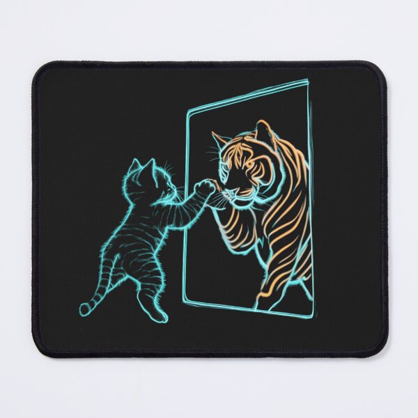 Item preview, Kitten’s Inner Tiger designed and sold by AI-Only Creations.