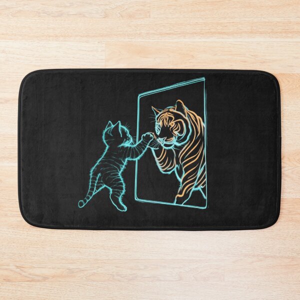 Item preview, Kitten’s Inner Tiger designed and sold by AI-Only Creations.