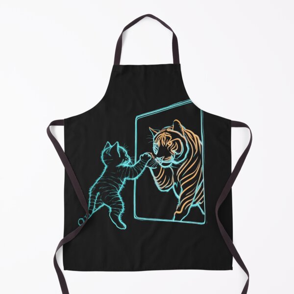 Item preview, Kitten’s Inner Tiger designed and sold by AI-Only Creations.