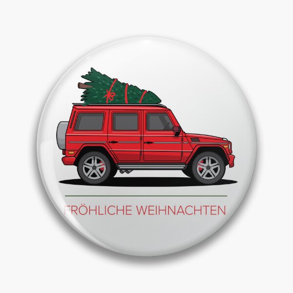 Item preview, Merc 4x4 SUV Luxury Car Red Christmas Wagon designed and sold by blackdogshop.
