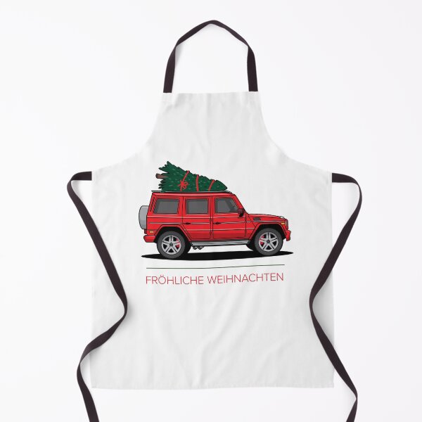 Item preview, Merc 4x4 SUV Luxury Car Red Christmas Wagon designed and sold by blackdogshop.
