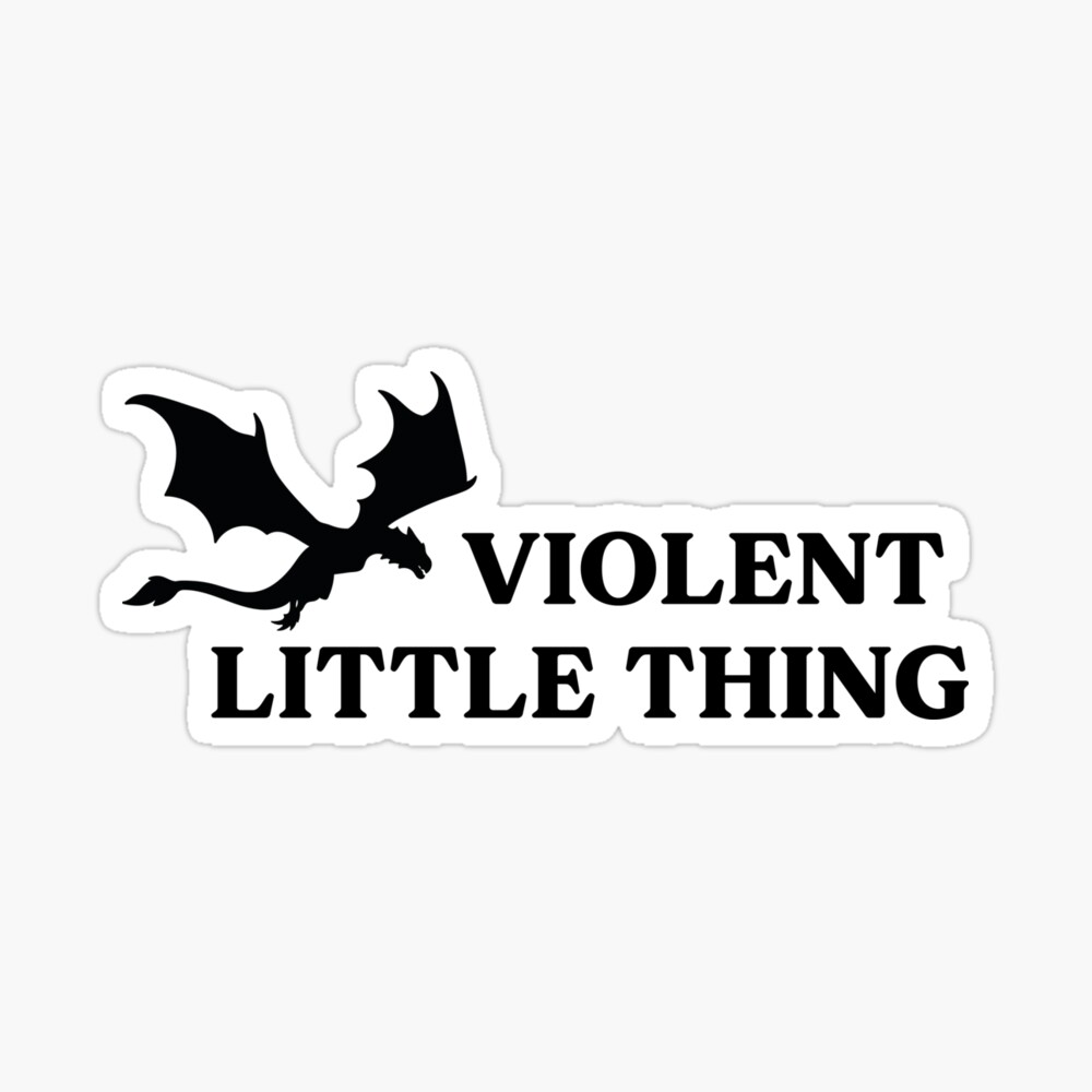 Fourth Wing - Violent little thing iPhone Case