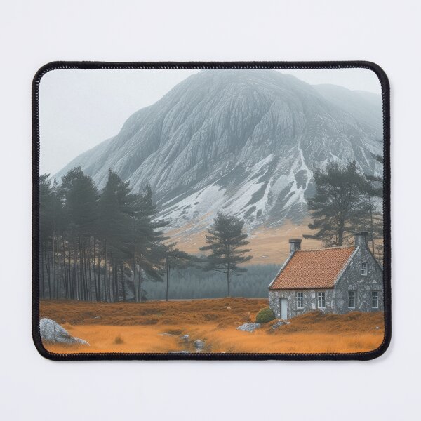 Item preview, Peaceful Forested Mountains with Dramatic Clouds designed and sold by Piotrek0001.