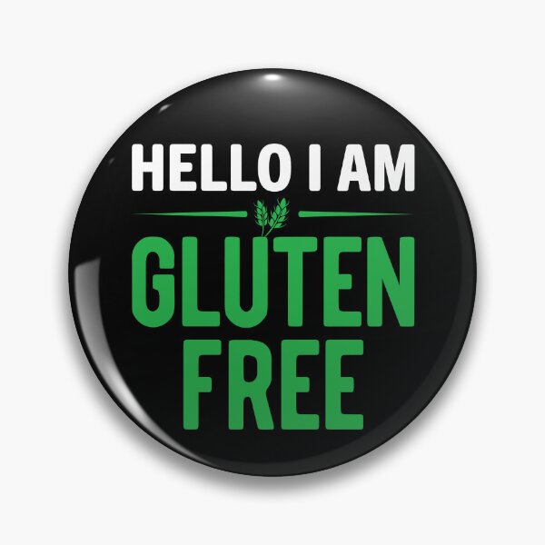 Artikelvorschau, T-Shirt-Design „Hallo, ich ernähre mich glutenfrei“ entworfen und verkauft von MyGluteesFree77.
