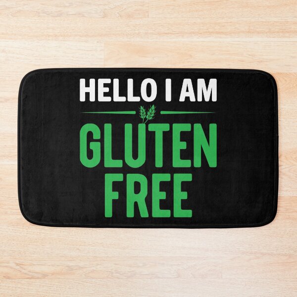 Item preview, "Hello, I am Gluten-free" t-shirt design designed and sold by MyGluteesFree77.