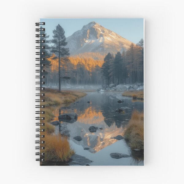 Item preview, Serene Wilderness with Mountain Backdrops designed and sold by Piotrek0001.