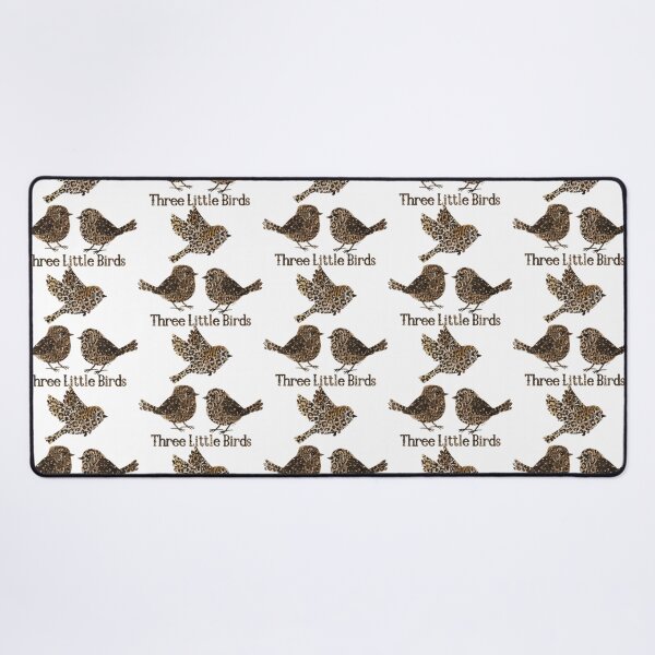 Item preview, leopard three little birds designed and sold by Hen-C-Art.