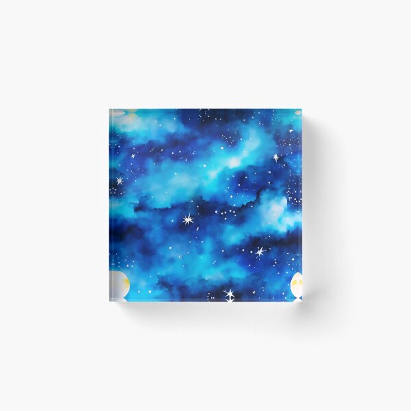 Item preview, Nebulous Night Sky Watercolor Beauty 3 designed and sold by Tom-Johnson.