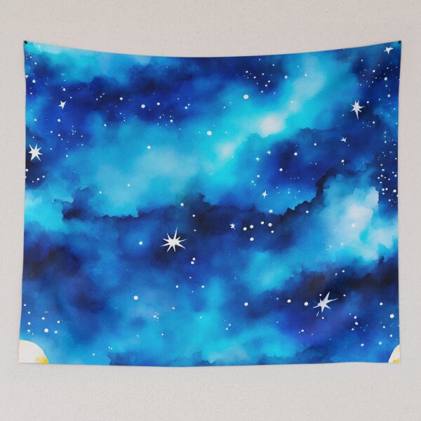 Item preview, Nebulous Night Sky Watercolor Beauty 3 designed and sold by Tom-Johnson.