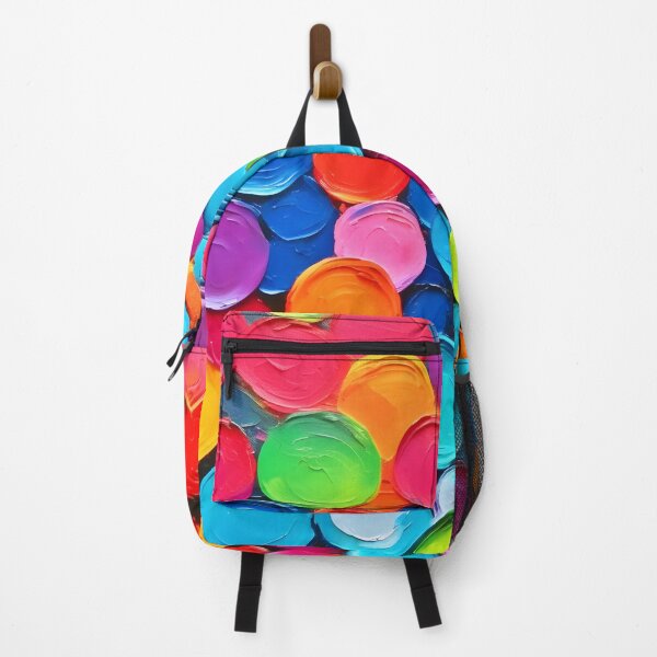 Item preview, Colorful Circles Extravaganza Art designed and sold by Health And Fitness Posts e-Store.
