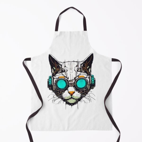 Item preview, Neon Neko: Cyberpunk Cat Elegance 6 designed and sold by Tom-Johnson.