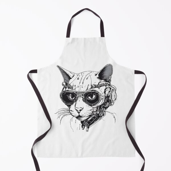 Item preview, Neon Neko: Cyberpunk Cat Elegance 7 designed and sold by Tom-Johnson.