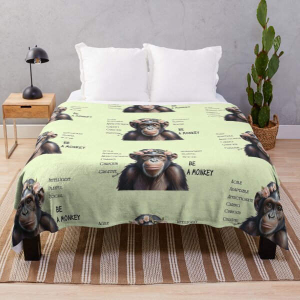 Item preview, BE A MONKEY designed and sold by Hen-C-Art.
