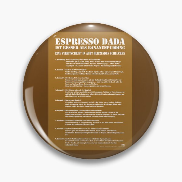 Item preview, Espresso Dada designed and sold by Rainer Kristuf.