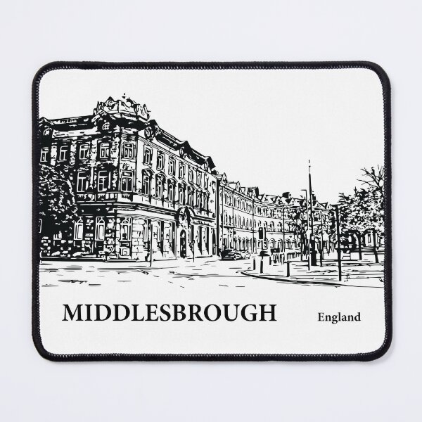 Item preview, Middlesbrough England designed and sold by Lakeric Cityscapes.