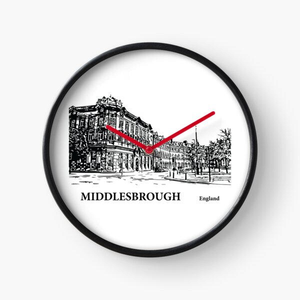 Item preview, Middlesbrough England designed and sold by Lakeric Cityscapes.