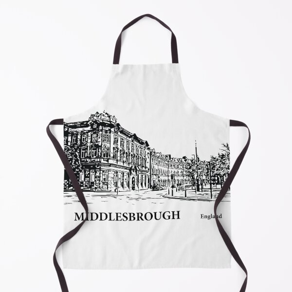 Artikelvorschau, Middlesbrough, England entworfen und verkauft von Lakeric Cityscapes.