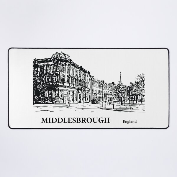Item preview, Middlesbrough England designed and sold by Lakeric Cityscapes.
