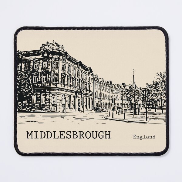 Item preview, Middlesbrough England designed and sold by Lakeric Cityscapes.