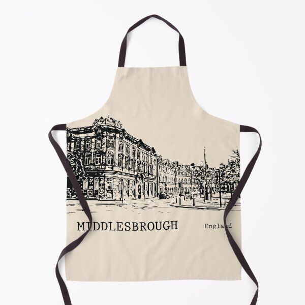 Artikelvorschau, Middlesbrough, England entworfen und verkauft von Lakeric Cityscapes.