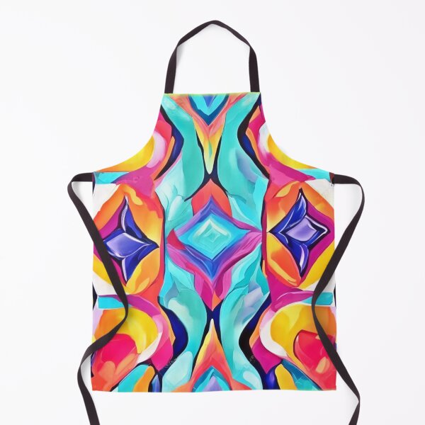 Item preview, Neon Geometric Fusion Art designed and sold by Health And Fitness Posts e-Store.